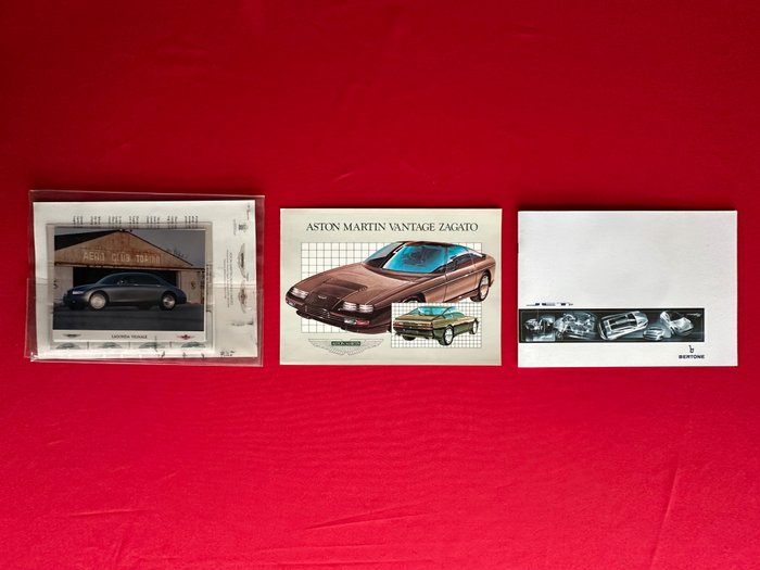 Brochure - Aston Martin Lagonda - Vignale, Bertone & Zagato