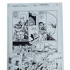 Barry Kitson Original drawing - Adventures Of Superman - #507 page #16 - 1990 Comic Art