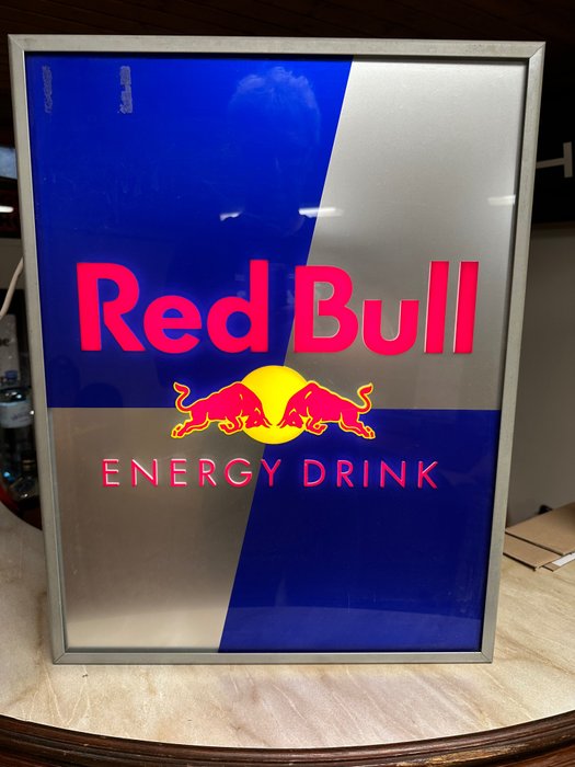 Red Bull - 霓虹灯标志 - 铝