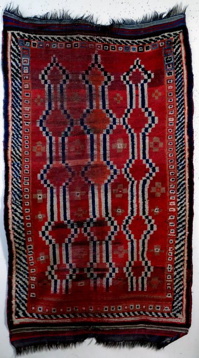 Gabbeh van de Bachtiar nomaden rond 1940 - 地毯 - 203 cm - 121 cm