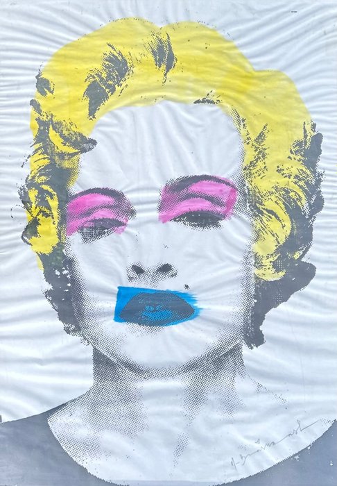 Mr Brainwash (1966) - Mr Brainwash Madonna Silkscreen Artwork