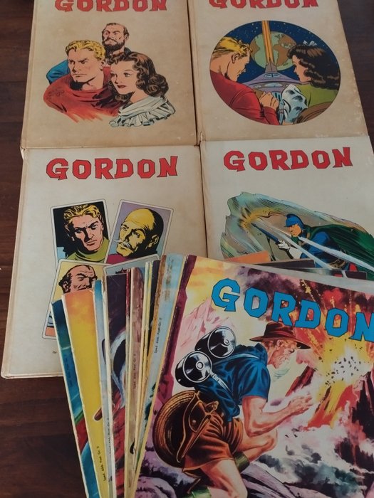 Flash Gordon 1/44 - volumi in Sequenza completa - 50 Album - Första upplagan - 1964