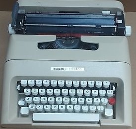 Olivetti, Lettera 35 - Mario Bellini Schreibmaschine - Eisen (geschmiedet)
