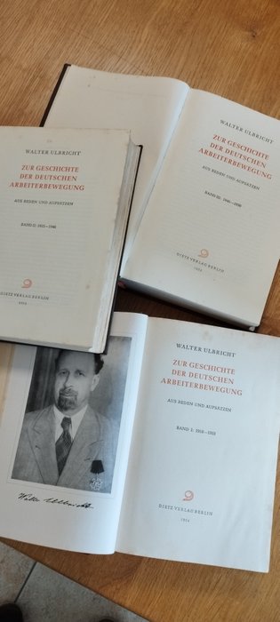 Walter Ulbricht - Zur Geschichte der Deutschen Arbeiterbewegung - 1953