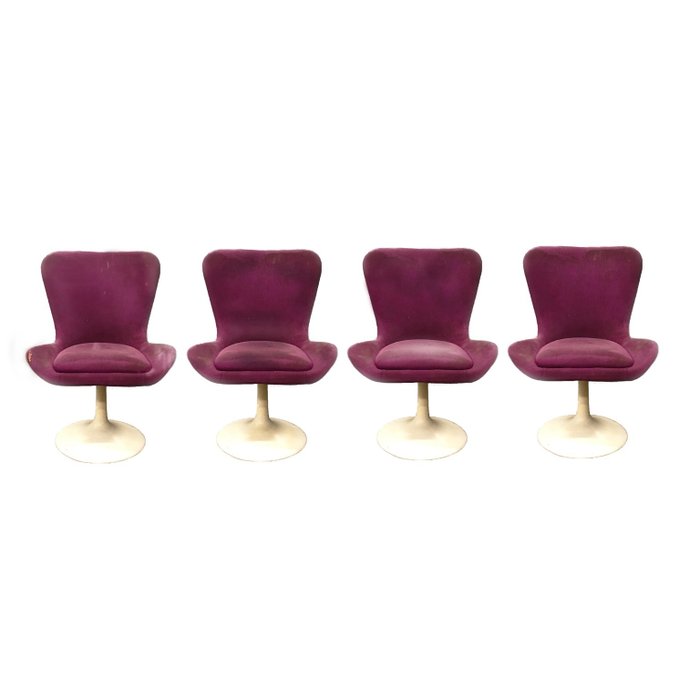 飯廳椅 - 四件套餐椅，採用原創布料