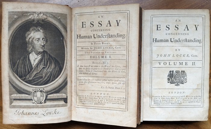 Locke, John - An essay concerning human understanding - 1735
