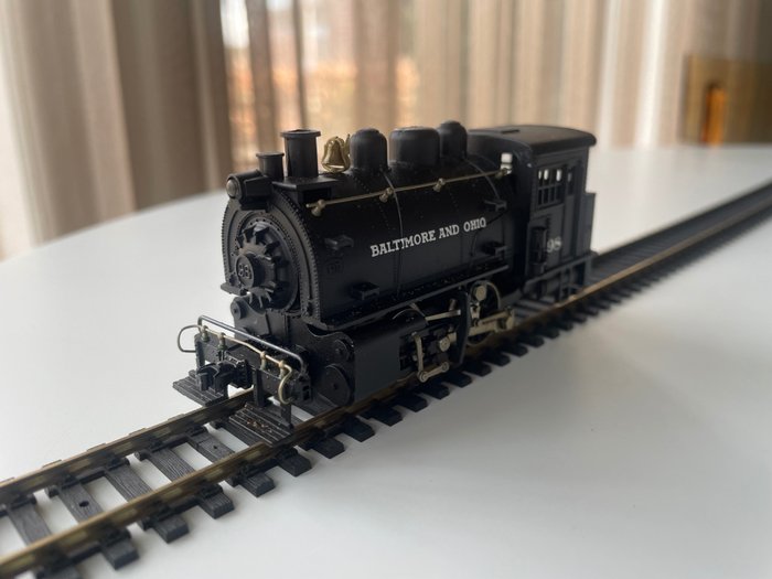 Rivarossi H0 - 1221 - Locomotivă pe cărbuni (1) - 0-4-0 C16 Comutator - Baltimore & Ohio