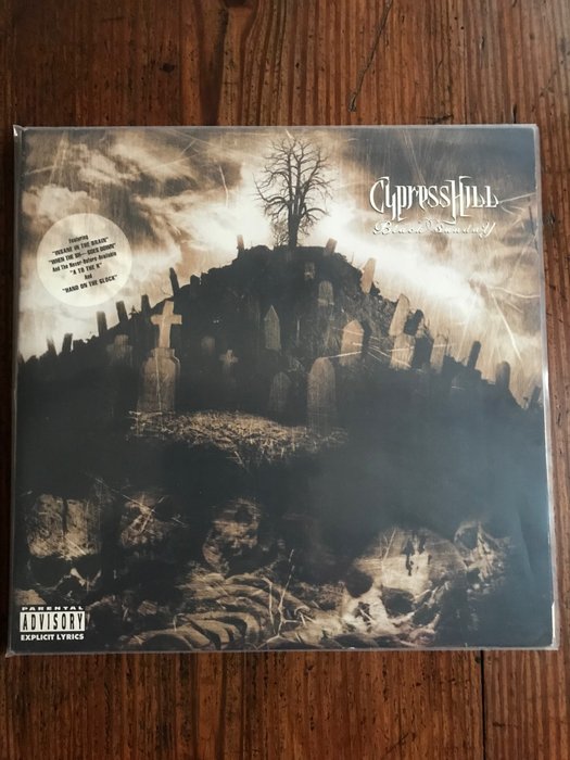 CYPRESS HILL - Black Sunday - 黑膠唱片 - 第一批 模壓雷射唱片 - 1993