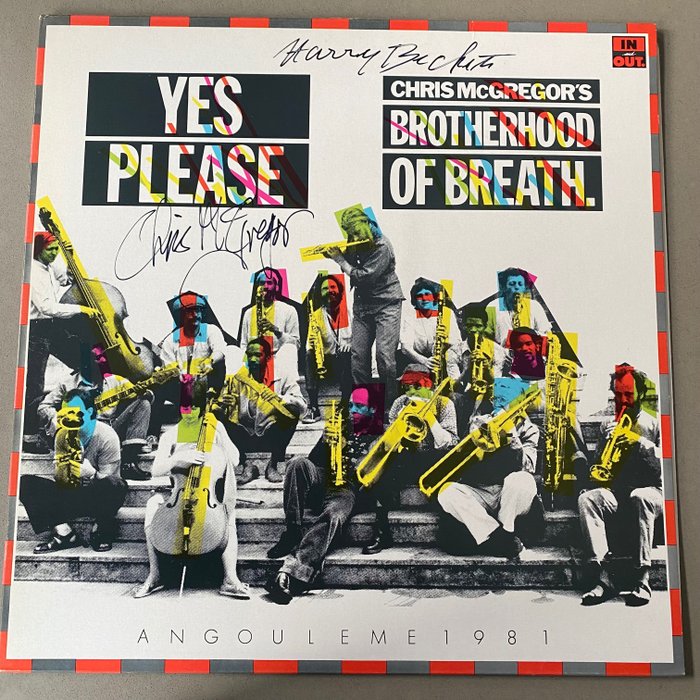 Chris McGregors - Yes Please (SIGNED by McGregor & Harry Beckett) - LP - 1981