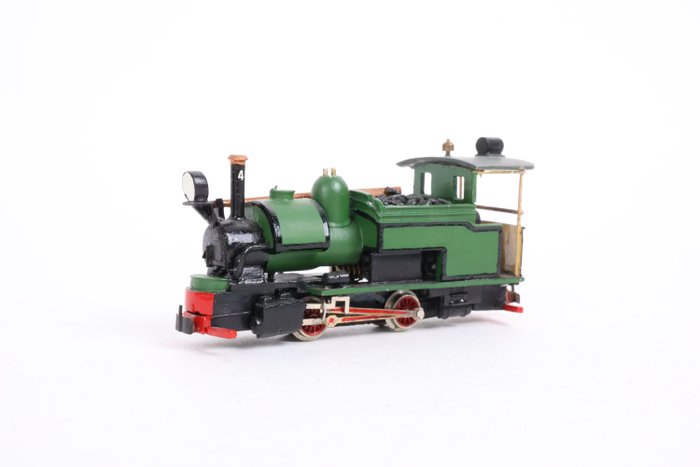 Arnold, KEHI(?) H0e - Locomotive à vapeur (1) - Locomotive à voie étroite à réservoir de selle