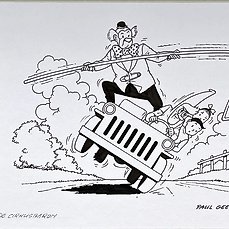 Geerts, Paul - 1 Original drawing - Suske en Wiske - De Circusbaron Comic Art