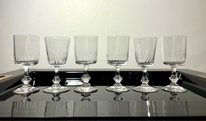 Baccarat/Val Saint Lamber - Drinking set (6) - Crystal