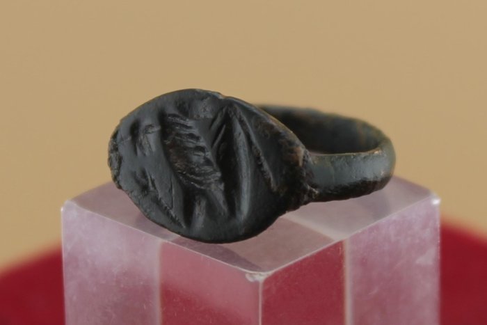 Starożytny Rzym Pierścień rzymski, Adornatus, pierścień dawnych czasów  (Bez ceny minimalnej
)