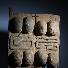 sculptuur – Dogondeur van een graanschuur – Mali