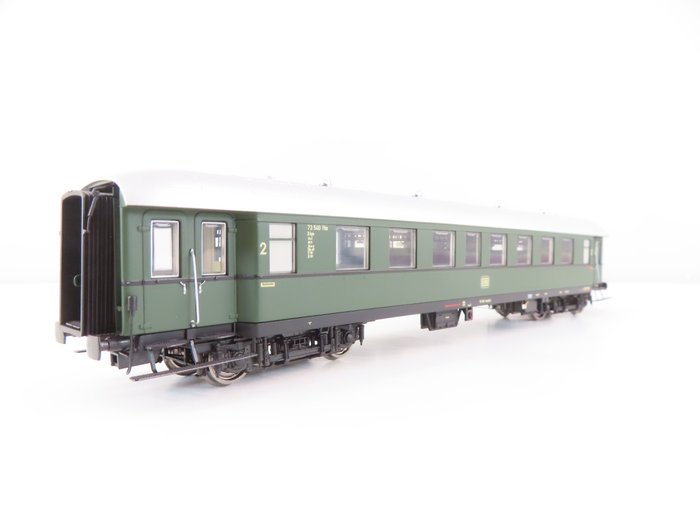 Pullman H0 - 36138 - Model wagonu pasażerskiego (1) - Wagon osobowy 4-osiowego pociągu ekspresowego II klasy, typ B4ye-36/50 - DB