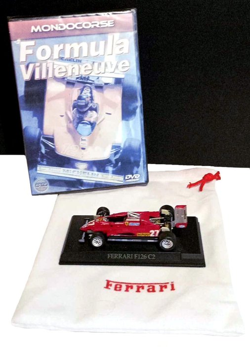 Gilles Villeneuve Legend DVD - 法拉利 F126 C2 模型 - Ferrari - 2006