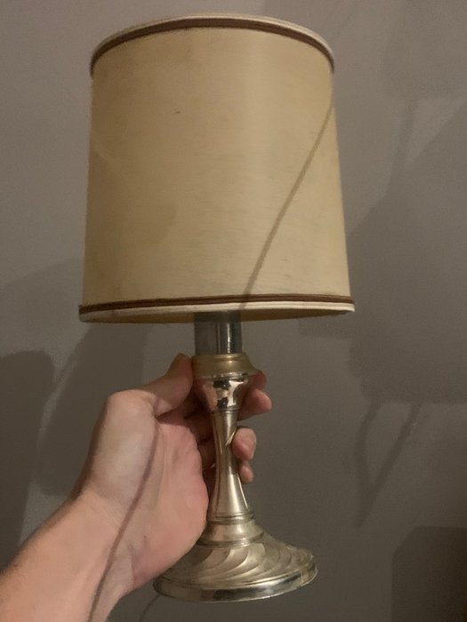 Lampe de table (1) - Acier, Argent 800