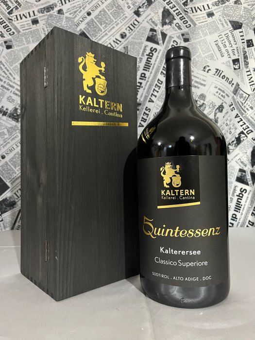 2022 Kellerei Kaltern - Quintessenz kalterersee “Classico Superiore” - 上阿迪杰, 南蒂羅爾 DOC - 1 Double magnum(波爾多)/ Jeroboam(勃艮第) 四個標準瓶 (3L)