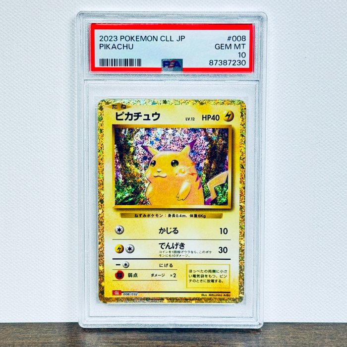 Pokémon - Pikachu Holo - Classic Collection 008/032 Graded card - Pokémon - PSA 10