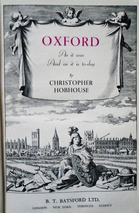 Various authors - Three historical publications about the city of Oxford - 1915-1954