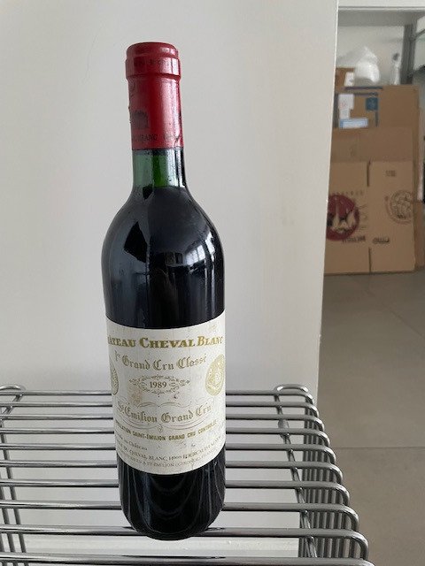 1989 Chateau Cheval Blanc - 聖埃美隆 1er Grand Cru Classé - 1 Bottle (0.75L)