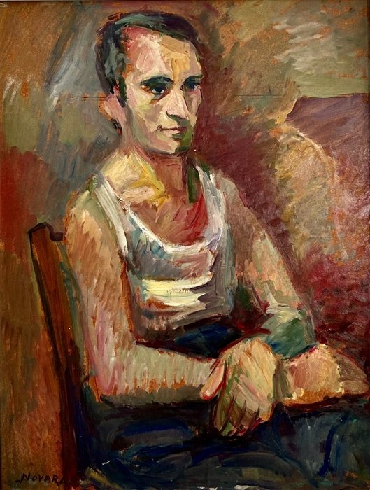 Paolo Vincenzo Novara (1916-2012) - Ritratto maschile