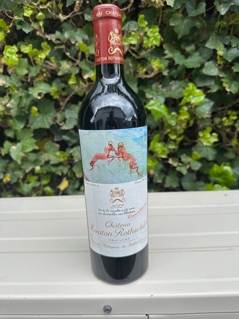 2012 Chateau Mouton Rothschild - Pauillac 1er Grand Cru Classé - 1 Flaske (0,75Â l)