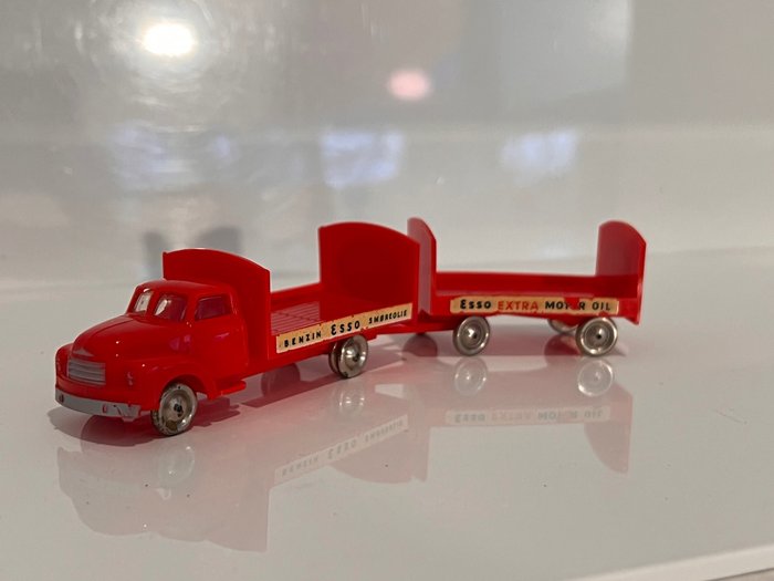 Lego - Extremely good Condition - 1:87 LEGO VINTAGE RARE ORIGINAL Bedford Truck Esso mit Anhänger - Traumzustand - 1950–1960