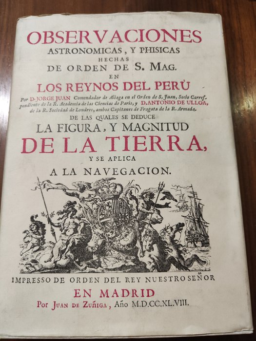 Juan de Zuñiga - Observaciones astronómicas y físicas hechas en los reinos del Perú (facsimile edition) - 1978