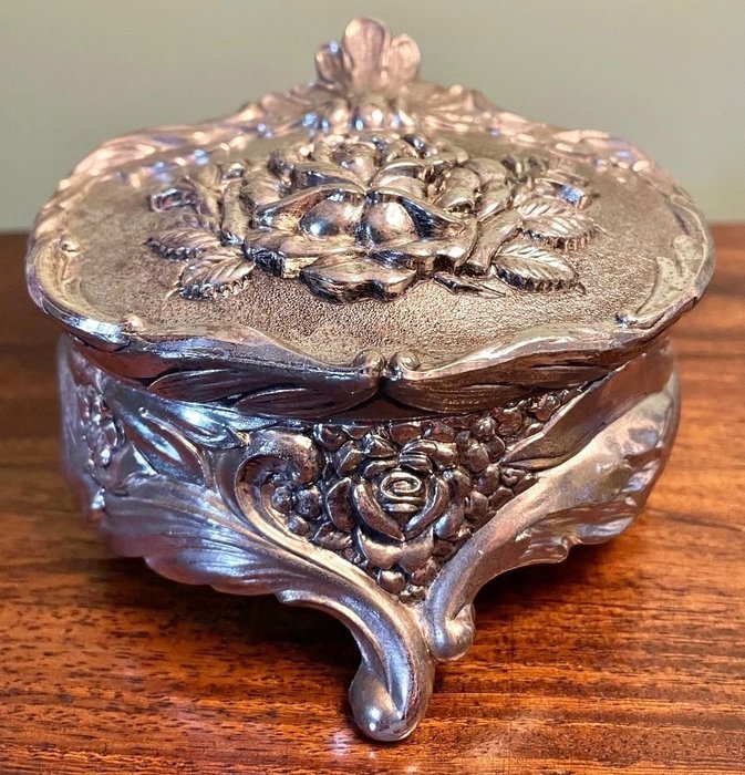 珠宝盒 (1) - 镀银, 金属
