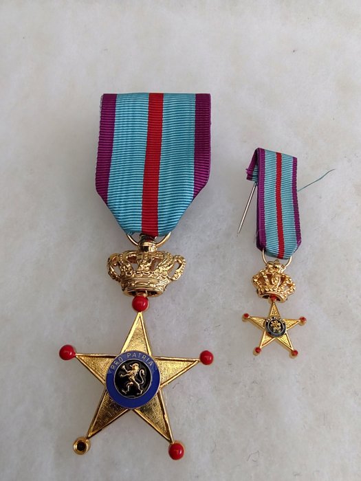 Belgia - Medalje - Medaille Buitenlandse missies + reductie