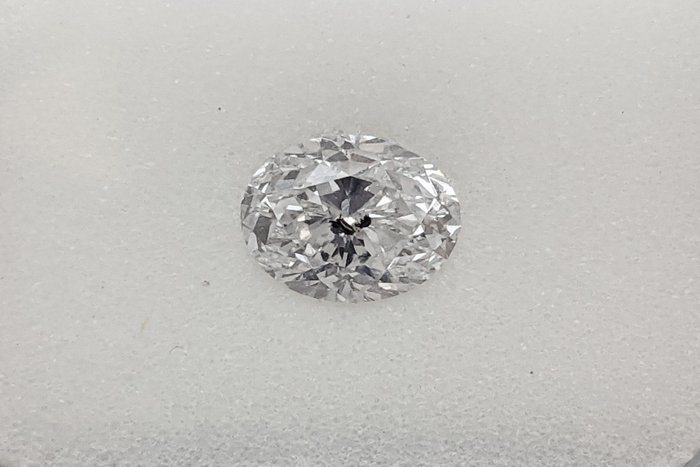 Diamant - 1.01 ct - Oval - F - SI3, No Reserve Price