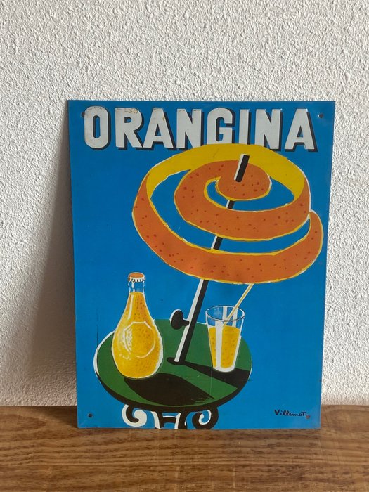 Orangina D’après Villemot - 匾 - 金屬