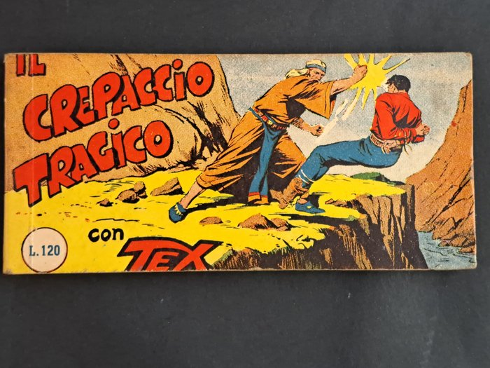Tex Raccoltina Serie Bianca n. 50 - Il Crepaccio Tragico - 1 Comic - Erstausgabe