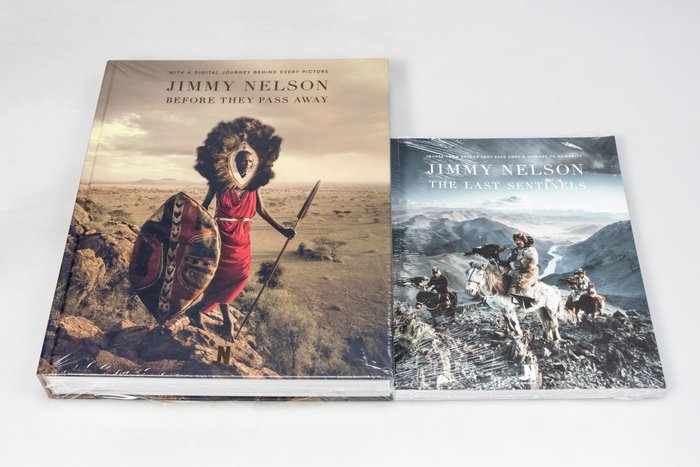 Jimmy Nelson - Lot with 2 books: Before They Pass Away XL & The Last Sentinels - 2020-2020