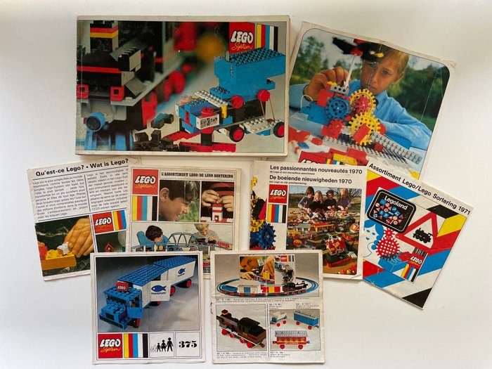 Lego - Catalogi, Handleidingen en Idee Boek - 1960-1970 - Belgien