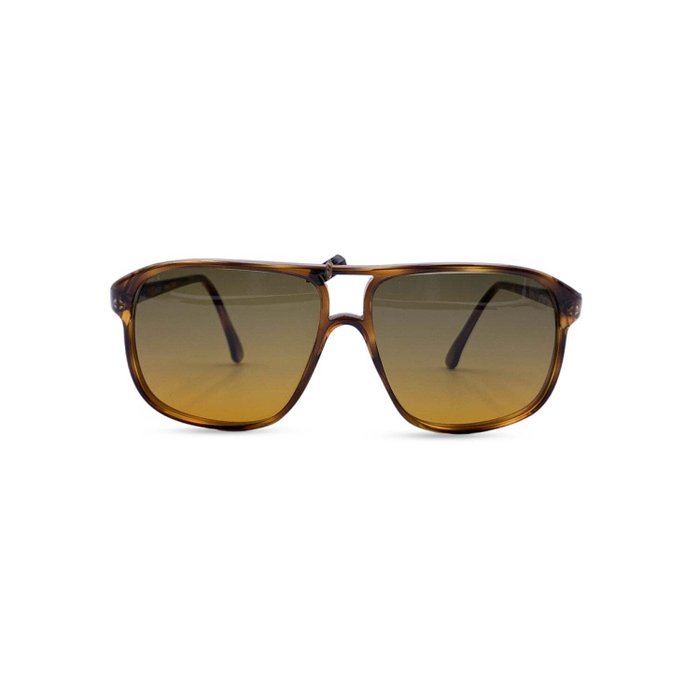 Other brand - Vintage Brown Unisex Sunglasses Duo color Zilo N/42 54/12 135 mm - Solbriller