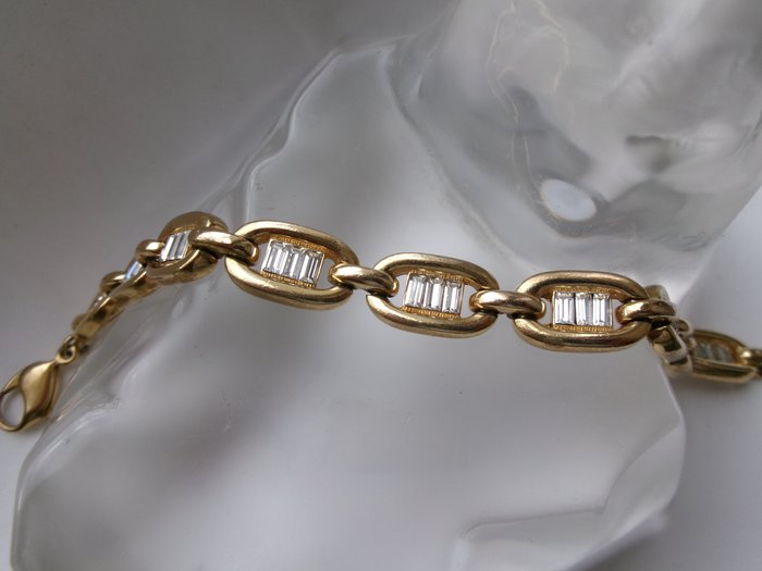 Dior - Banhado a ouro - Bracelete
