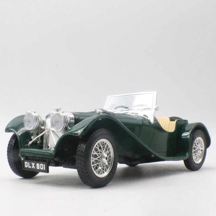 Bburago Diamonds 1:18 - Modellino di auto - Jaguar SS-100 1937