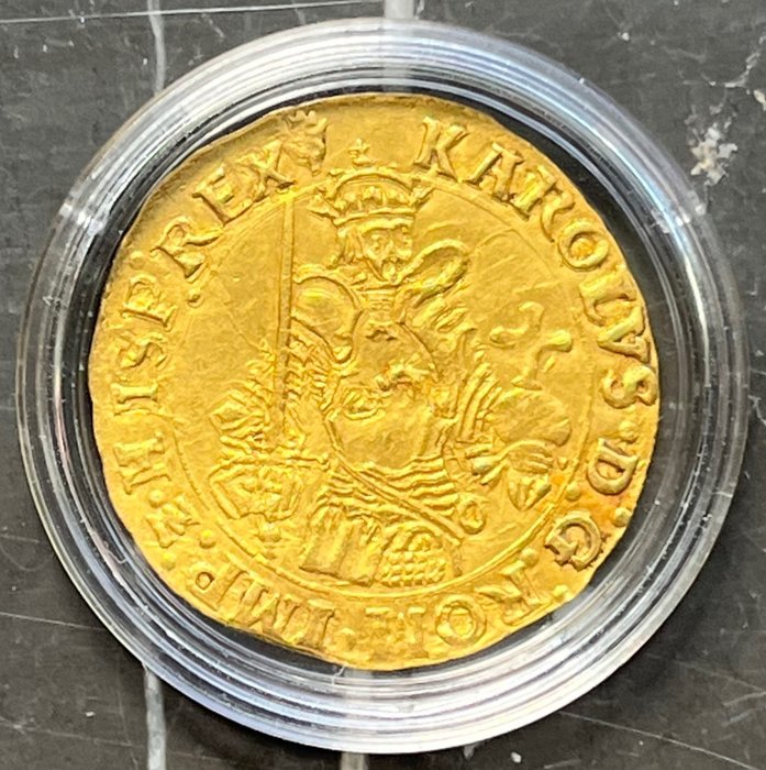 Pays-Bas espagnols, Brabant, Anvers. Karl V. (1519-1556). Gouden reaal 60 stuivers ND (1546-1556)