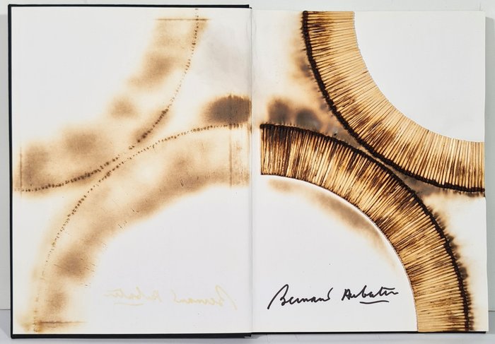 Bernard Aubertin (1934-2015) - Livre Brûlé Rosenberg
