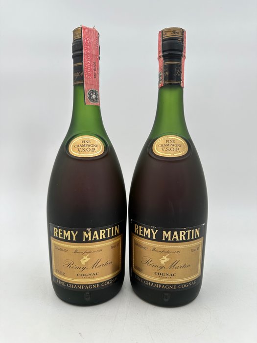 Rémy Martin - VSOP Fine Champagne  - b. 1980-talet - 70 cl - 2 flaskor