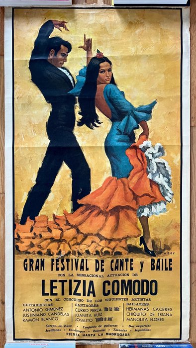 Fuser - Gran festival de cante y baile - 1950s