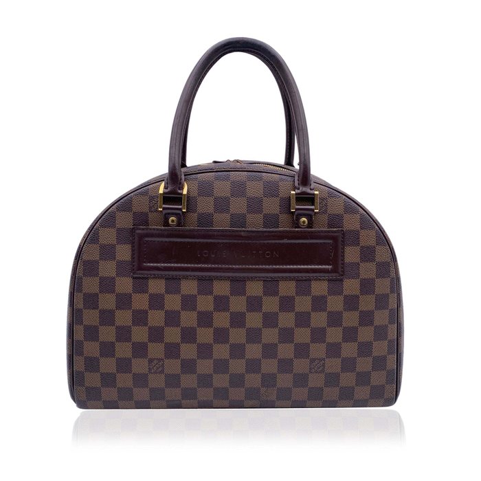 Louis Vuitton - Damier Ebene Canvas Nolita Satchel Bag Handbag Τσάντα