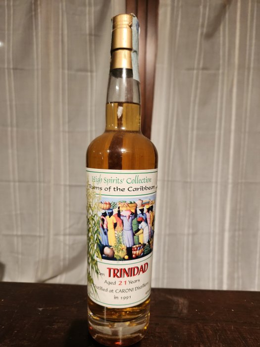 Caroni 1991 21 years old High Spirits - Rums of the Caribbean  - b. 2012 - 70cl
