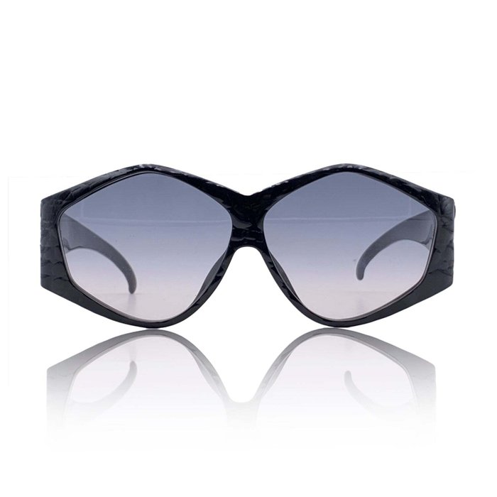 Christian Dior - Vintage Black Sunglasses 2230 90 Optyl 64/10 130 mm - Solbriller