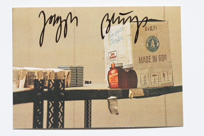Joseph Beuys (1921-1986) - Multiple: Wirtschaftswert, Prinzip 3, Karte Nr.10, signiert