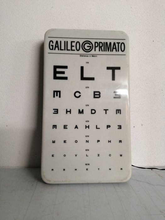 Optometric Table - 1980s - 标志 - 塑料