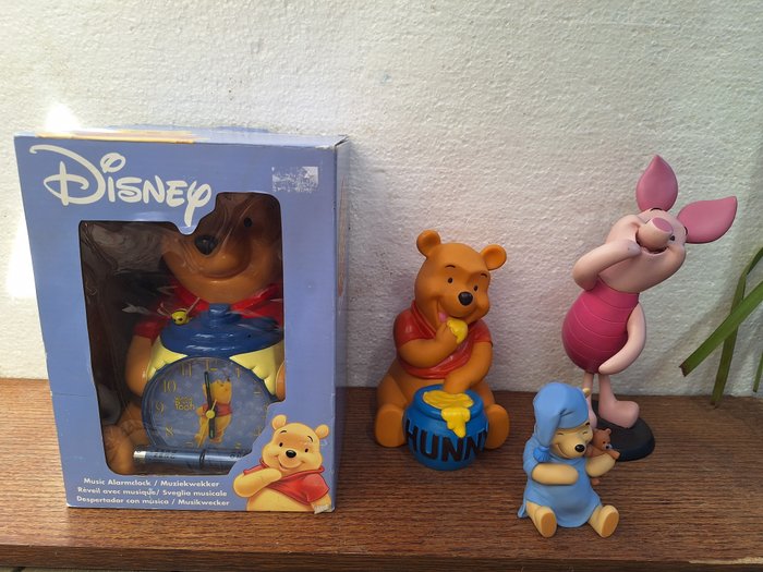 Figura de merchandise - Precioso set colección Winnie the Pooh y Piglet. - 1960-1970