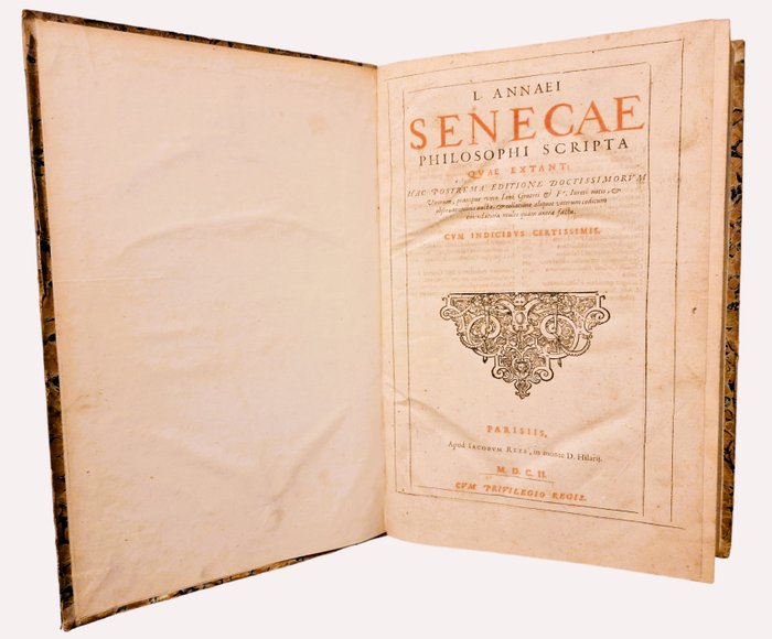 Seneca - Scripta Quae Extant - 1602